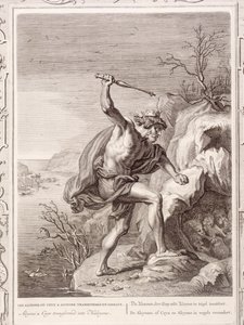 Alcione y Ceix transformados en aves, 1730